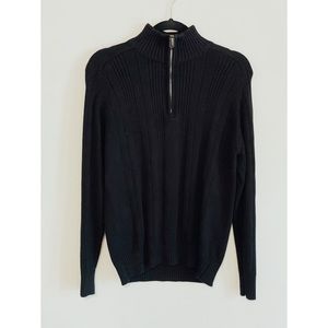 OSCAR DE LA RENTA Half Zip Sweater